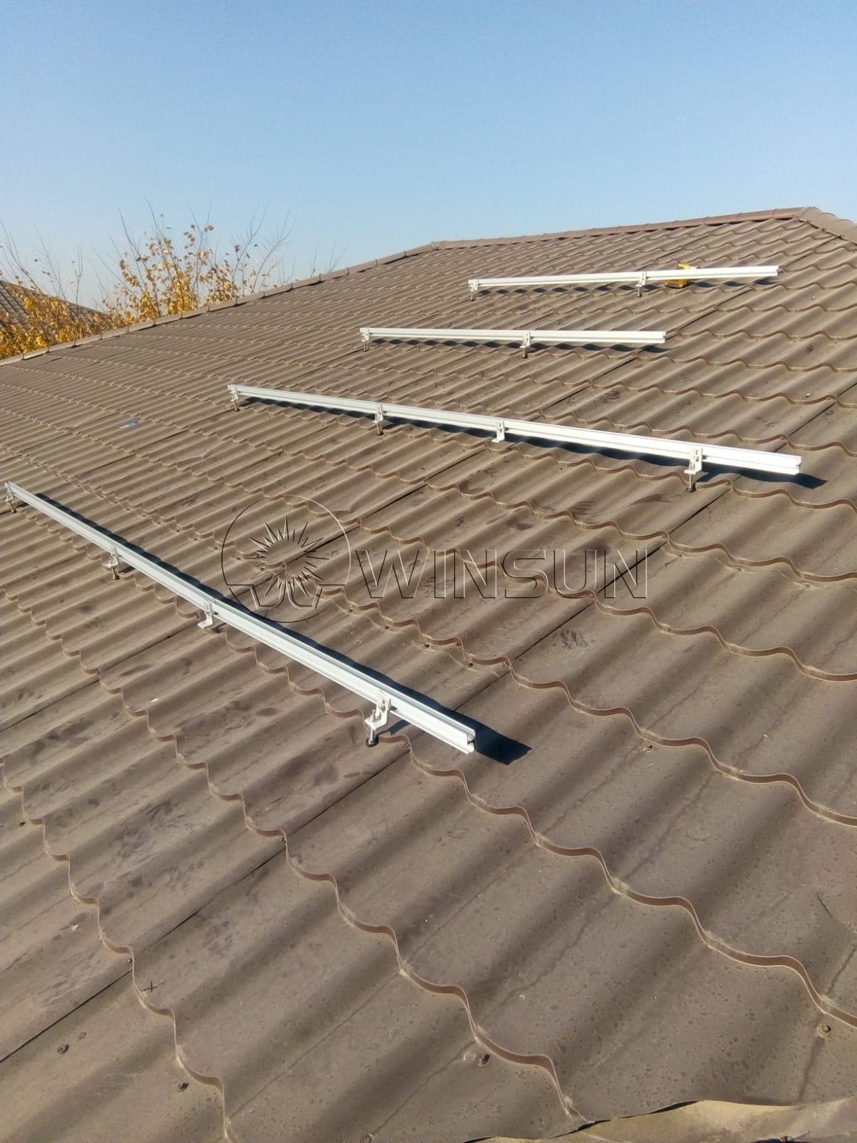 hanger bolt solar mounting system for solar panel roof mounts