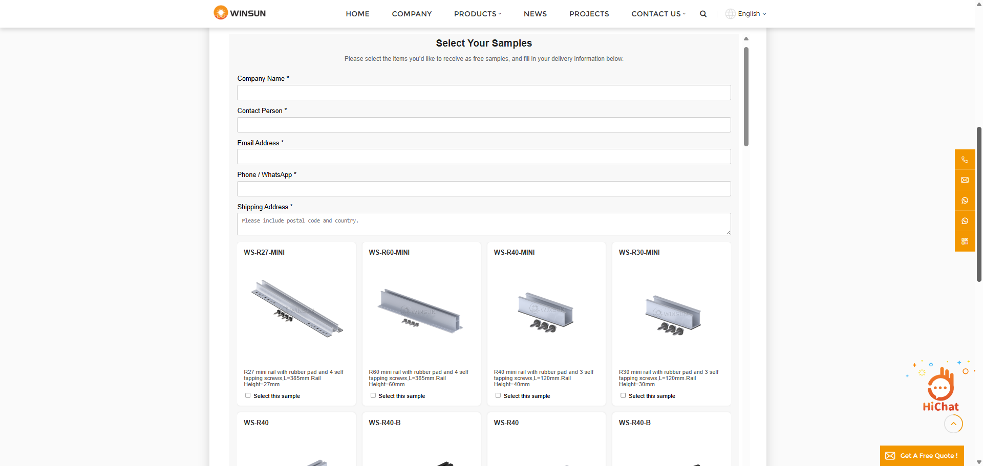 Winsun Solar Mounting Systems Solar Panel Mounting Bracket