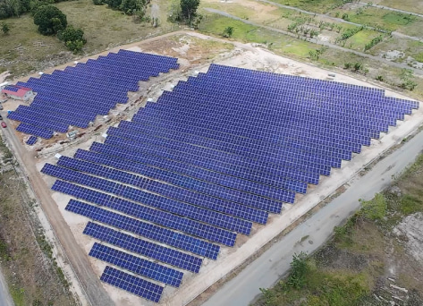 3 MW Steel Ground Mounting System in Honduras